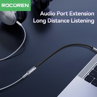 Rocoren 3.5mm Jack Cáp Âm Thanh AUX Cáp Nối Dài Nam Sang Nữ Cho Điện Thoại Thông Minh Mp3 Mp4 Player Tai Nghe