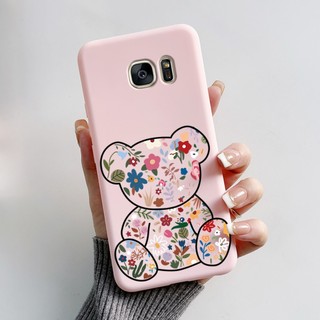 Dành Cho Samsung S7 / S7 Edge Ốp Lưng Silicon Họa Tiết Hoạt Hình Mới Nhất Cho SamsungS7 Galaxy S 7Edge G930F G935F Vỏ Điện Thoại