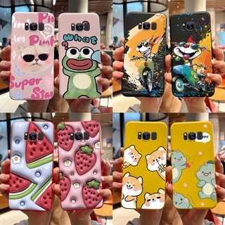 Dành Cho Samsung S8 / S8 Plus Ốp lưng Silicon Mềm In Hình Hoạt Hình Mới Nhất Cho SamsungS8 Galaxy S 8 + Ốp Lưng