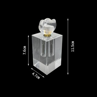 3x Mô hình cấy ghép nha khoa trong suốt Crystal Crown Phân tích có thể tháo rời Mô hình nghiên cứu Giảng dạy Mô hình nghiên cứu Dụng cụ nha khoa