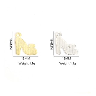 10 Chiếc Sáng Tạo Nhiều Màu Sắc Giày Cao Gót Hình Men Quyến Rũ Vòng Cổ Thời Trang Vòng Tay Bông Tai Móc Khóa Làm Thả Hợp Kim Dầu Mặt Dây Phụ Kiện Phù Hợp Với DIY Món Quà Vui Vẻ Cho Nữ