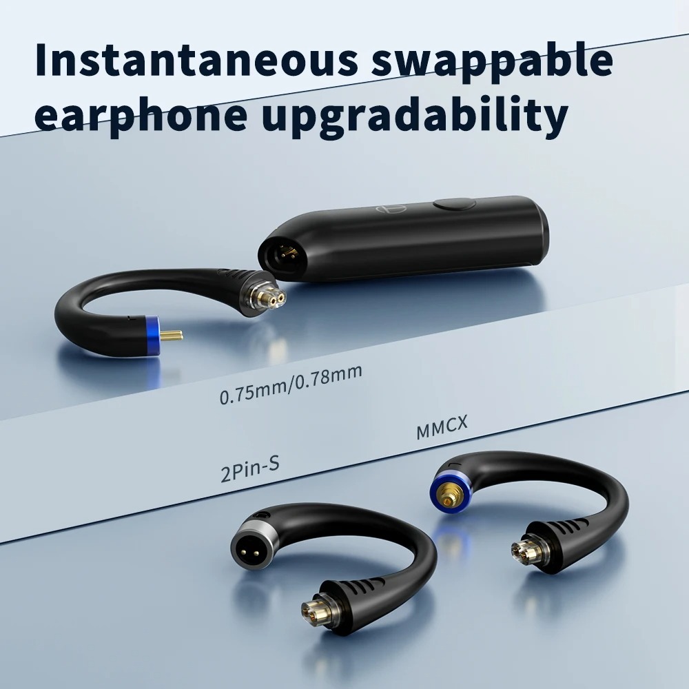 Trn BT20 ProTWS True Wireless Bluetooth 5.3 Mô-đun tai nghe có thể thay thế phích cắm, Tai nghe nhạc Tai nghe cho CCA KZ IEMs BT20XS Nâng cấp