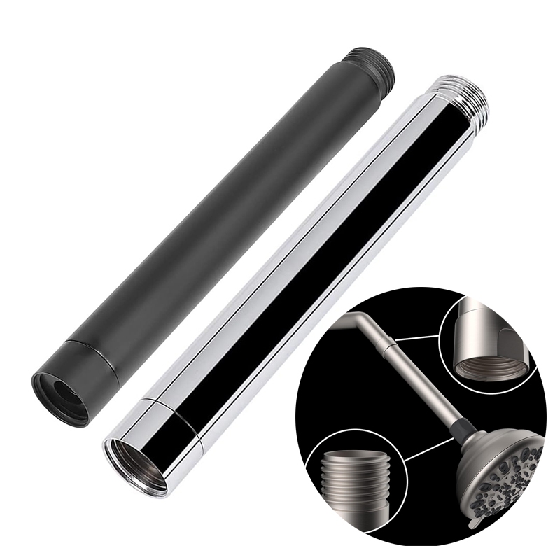 Cánh tay mở rộng đầu vòi hoa sen G1 / 2, Cửa thoát nước mở rộng đầu vòi hoa sen- Giảm mở rộng ống tắm hiện có, bền cho phòng tắm, được làm bằng thép không gỉ kim loại nguyên khối