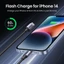 UGREEN Original MFI Dark Green1 Meter Usb C sang cáp chiếu sáng Sạc nhanh di động