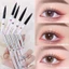 Xixi Bút Kẻ Mắt Gel Bút Kẻ Mắt Bút Màu Bút Kẻ Mắt Bút Chì Đen Nâu Lâu Dài Chống Thấm Nước Bút Kẻ Mắt Gel Trang Điểm Mắt NO.D515