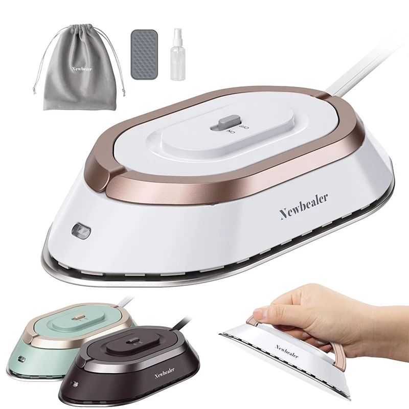Bàn ủi cầm tay có thể tiết kiệm không gian, trọng lượng nhẹ, thiết kế nhỏ gọn, kích thước di động, có thể dễ dàng bỏ vào hành lý và ba lô, mang theo mọi nơi, hoàn hảo cho những chuyến du lịch.