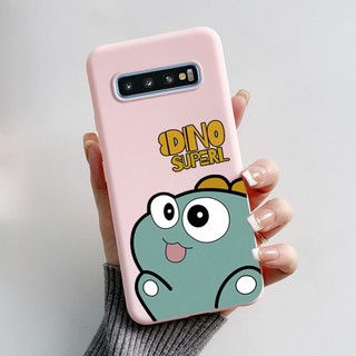 Dành Cho Samsung Galaxy S10 S10E S10 Plus Kẹo TPU Vỏ Điện Thoại Hoạt Hình Silicon Mềm Cho Samsung S10 + S 10 G973F G975F Vỏ