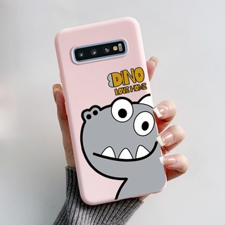 Dành Cho Samsung Galaxy S10 S10E S10 Plus Kẹo TPU Vỏ Điện Thoại Hoạt Hình Silicon Mềm Cho Samsung S10 + S 10 G973F G975F Vỏ