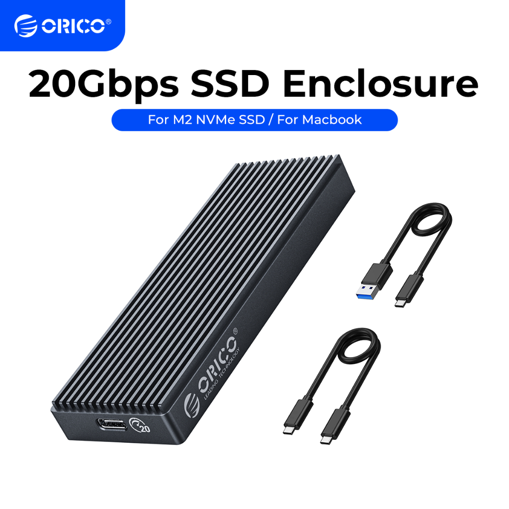 Ốp lưng ổ cứng ORICO M2PAC3-G20 USB3.2 20Gbps M.2 NVMe SSD chất lượng ...
