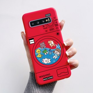 Dành Cho Samsung Galaxy S10 S10E S10 Plus Kẹo TPU Vỏ Điện Thoại Hoạt Hình Silicon Mềm Cho Samsung S10 + S 10 G973F G975F Vỏ