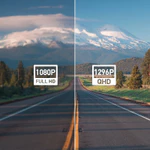 Đầu ghi hình Camera ô tô hai kênh Dashcam 2K 1440P Mặt trước + FHD 1080P Camera hành trình phía sau WIFI Điều khiển ứng dụng — ảnh 5
