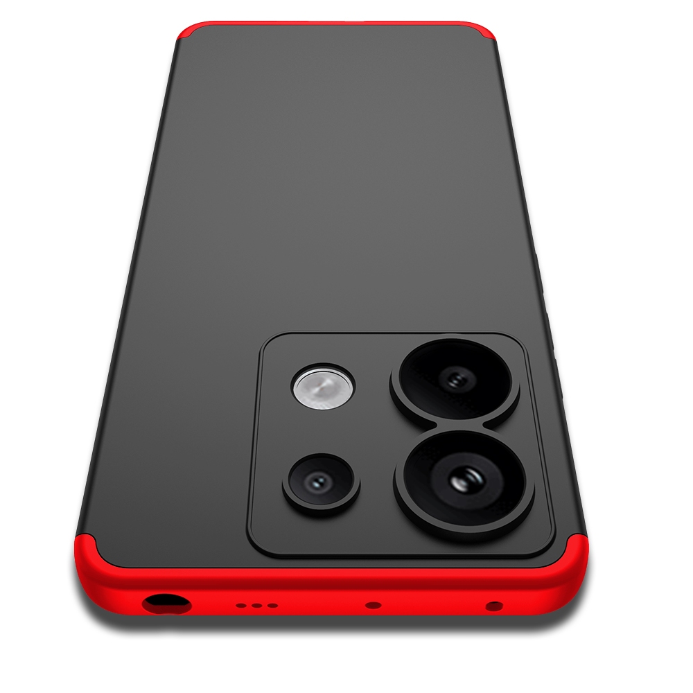 GKK 3 trong 1 360° Ốp Lưng Cứng Cho Xiaomi Redmi Note13 Note 13 Pro 5G Bảo Vệ Toàn Diện Slim PC Matte Vỏ Điện Thoại