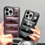 Ốp điện thoại áo khoác xuống Graffiti cho iphone 15 Pro Max 14 Pro Max i14 Plus 13 Pro Max i13 13pro 11 Pro Max i11 16 Pro Max iX Xs Max 12 Pro Max Vỏ bảo vệ