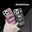 Ốp điện thoại áo khoác xuống Graffiti cho iphone 15 Pro Max 14 Pro Max i14 Plus 13 Pro Max i13 13pro 11 Pro Max i11 16 Pro Max iX Xs Max 12 Pro Max Vỏ bảo vệ