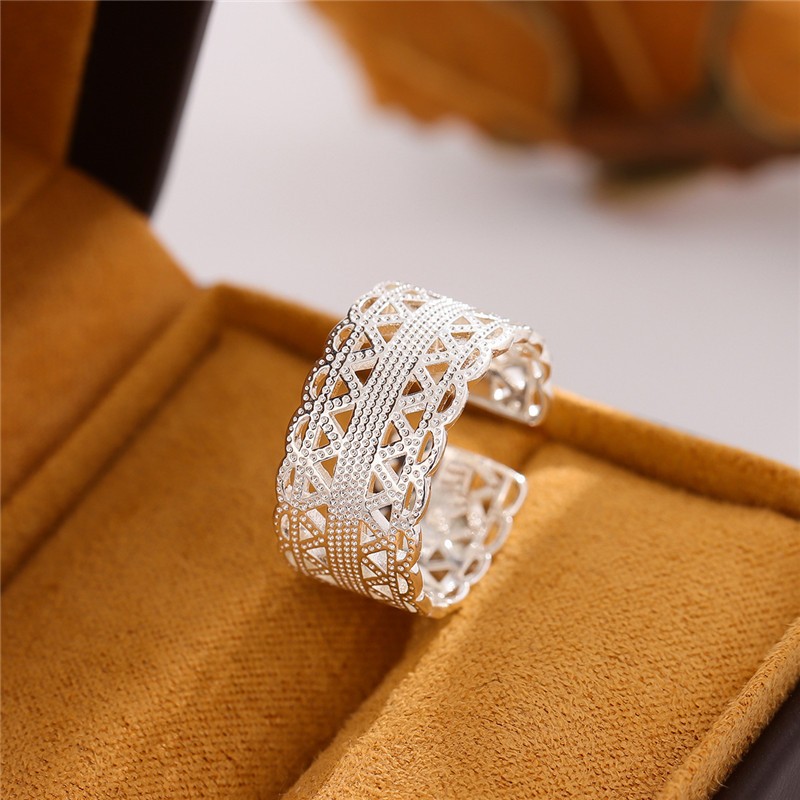 Women's 925 Silver Ring, adjustable by Trang sức bạc 925 Sterling