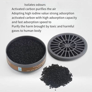 Mặt nạ bụi Than hoạt tính Chống khói Thuốc trừ sâu chống bụi công nghiệp Sơn hóa học Mặt nạ khí chống nguy hiểm