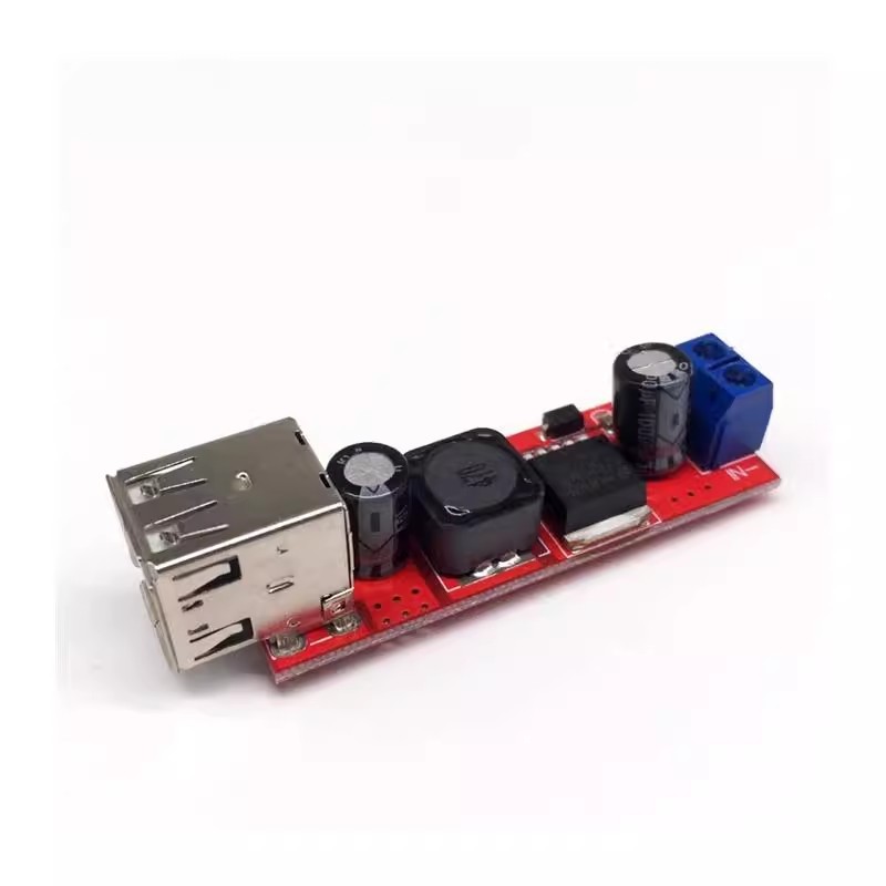 Đầu ra USB kép DC-DC Step Down Buck Power Module 9V / 12V / 24V / 36V ...