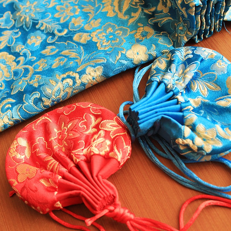75cm phong cách thổ cẩm vải nylon satin vải Damask tự làm Hanfu sườn xám quần áo vải nửa mét TJ8755