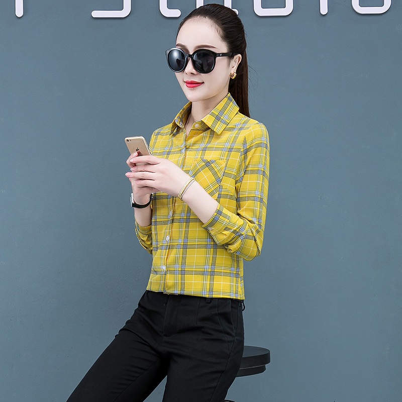 Xám 12 Màu Áo Kẻ Sọc Nhiều Màu Áo Sơ Mi Dài Tay Hoang Dã Slim Phong Cách Kẻ Sọc Áo Sơ Mi Áo Sơ Mi Kích Thước Lớn