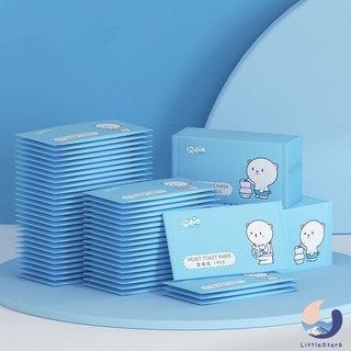 1 Khăn Ướt Di Động Lau Ướt Lau Ướt Cho Nam Và Nữ 1 miếng khăn giấy ướt baby ten pieces of non-woven wet tissue paper【LittleStar6】