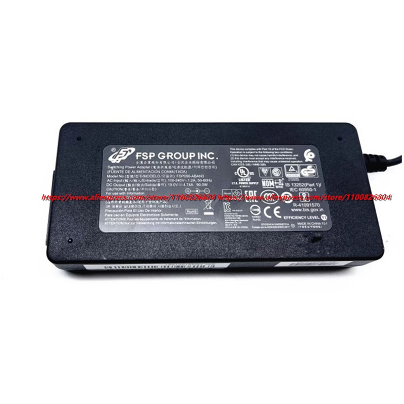 OEM FSP FSP090-ABBN2 AC Chuyển Đổi Nguồn 19V 4.74A 90W FSP090-ABAN2 Sạc Laptop FSP090-DIEBN2 FSP090-ABBN3 FSP090-ABAN3