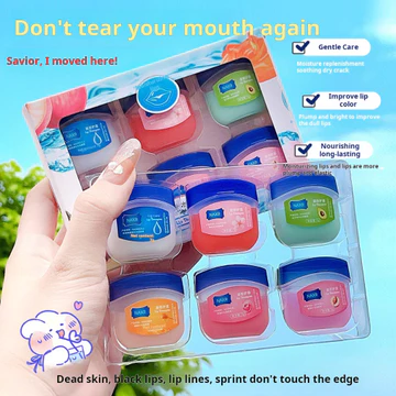 Vaseline Lip Balm Dưỡng Ẩm Dưỡng Ẩm Môi Sửa Chữa Môi Nam Nữ Phai Màu Môi Đường Son Dầu Son Bóng Bộ Hàng Có Sẵn