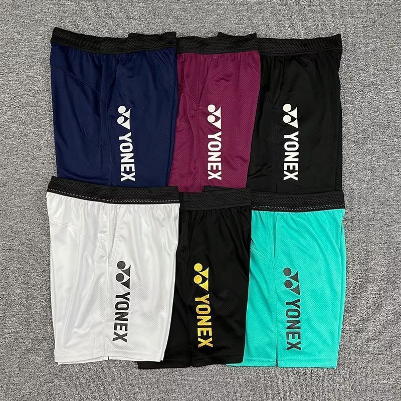 Quần short cầu lông mùa hè mới của Yonex dành cho nam và nữ, Quần short thể thao bóng chuyền thoáng khí khô nhanh, thông thường đa năng