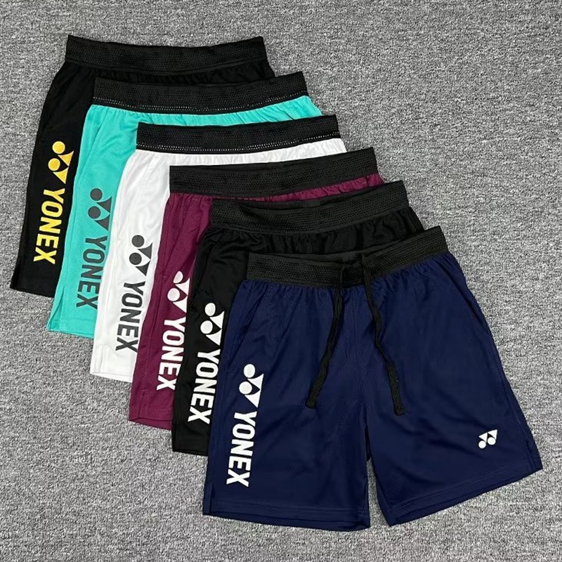 Quần short cầu lông mùa hè mới của Yonex dành cho nam và nữ, Quần short thể thao bóng chuyền thoáng khí khô nhanh, thông thường đa năng