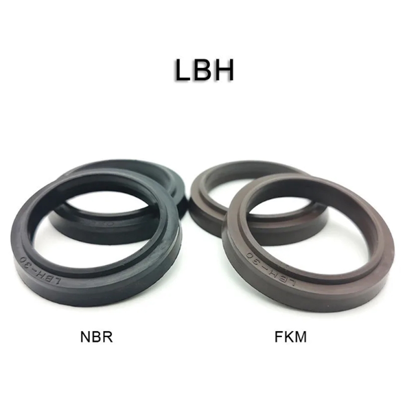 1pc Cao Su Xi Lanh Thủy Lực Dầu LBH Series Trục Lỗ Chung Chống Bụi Niêm Phong Vòng Đệm
