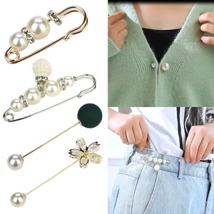 Trâm Cài Áo Đính Ngọc Trai Nhỏ Nhắn Xinh Xắn Dành Cho Quần Áo / Áo Sweater / Đầm SBS