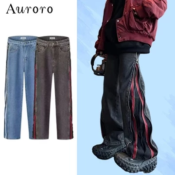 Quần jean cạp cao hiphop quần jean ống loe Cao Cấp quần jean ống đứng denim quần jean ống suông unisex quần hiphop nam from rộng quần jean ống rộng street style quần jean đen nam