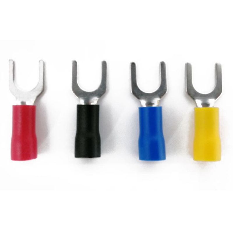 20 Chiếc 1.25 / 2 / 3.5 / 5.5 Cách Nhiệt Đồng Nĩa Spade Dây Kết Nối Loại U Điện Uốn Thiết Bị Đầu Cuối Loại SV Dây Lò Xo Thiết Bị Đầu Cuối