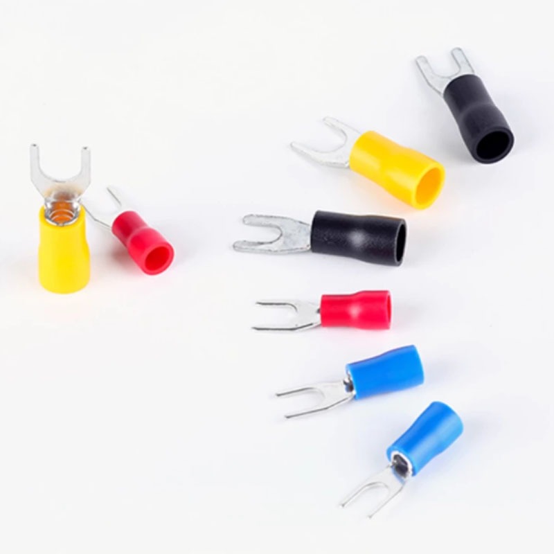 20 Chiếc 1.25 / 2 / 3.5 / 5.5 Cách Nhiệt Đồng Nĩa Spade Dây Kết Nối Loại U Điện Uốn Thiết Bị Đầu Cuối Loại SV Dây Lò Xo Thiết Bị Đầu Cuối