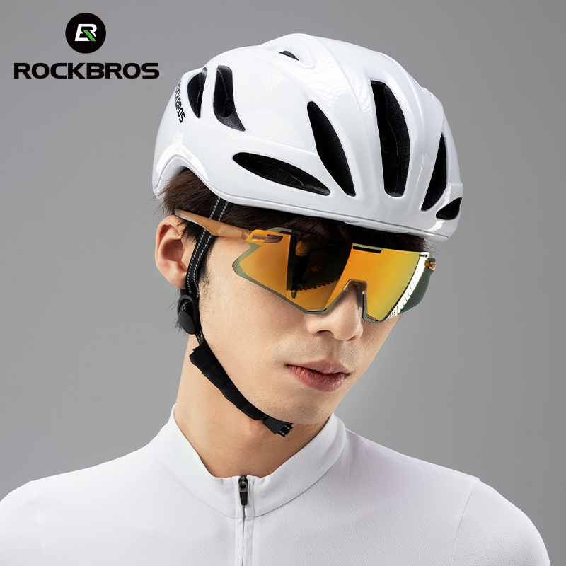 ROCKBROS Kính đạp xe không viền kính râm đổi màu dành cho xe đạp MTB và đường chống gió thể thao cho nam và nữ