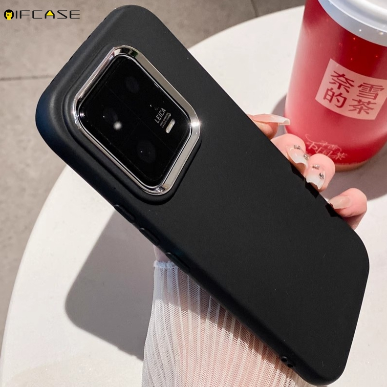 Dành Cho Xiaomi 14 13 13T 12 12T 12S Mi 11 Pro 10 10T Lite 12X 10S Ốp Điện Thoại ins Hình Bầu Dục Dễ Thương Mạ Tròn Kẹo Màu Trơn Mờ Mờ Đơn Giản Vỏ Silicon Mềm Vỏ Ốp Lưng