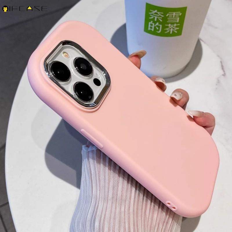 Ôp Điện Thoại Silicon Dẻo Tráng Gương Màu Trơn Thời Trang Cho xiaomi 14 13 13t 12t pro lite 12x xiaomi13t Ốp