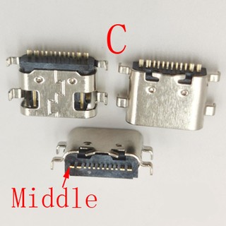 10-50 Chiếc Sạc USB Cổng Sạc Dock Kết Nối Cắm Liên Lạc Jack Cho Lenovo Tab M8 HD TB-8505F 8505 Vibe S1 S1c50 S1a40 FHD 8705F 8705 Phab 2 Plus PB2670 P6500 S660 K8 S5 K520