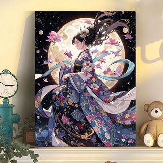 MOZI ✨30 * 40cm / 40 * 50cm cổ xưa tranh tô màu theo số tranh số hóaTranh cổ Tranh sơn dầu kỹ thuật số diy Tranh thủ công Tranh tô màu Tranh kỹ thuật số Tranh làm đầy Tranh tay Giải nén Chữa bệnh Tranh trang trí phòng khách có giá trị cao Tranh Acrylic