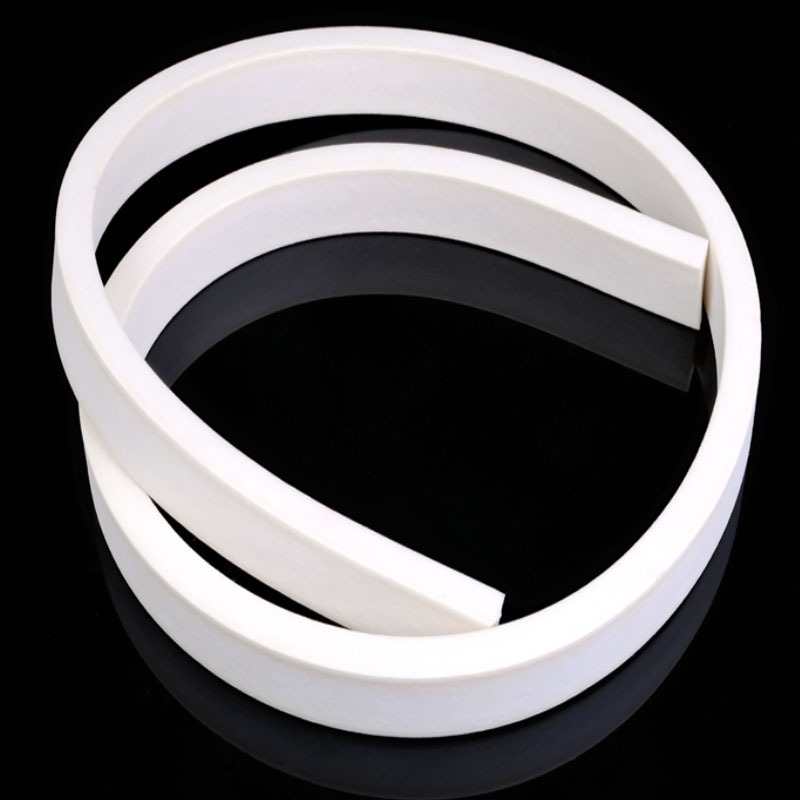 1 Mét Trắng Vuông Bọt Biển Dải Silicon Bọt Cao Su Cửa Windows Gioăng Viền Seal 4x4mm-15x20mm