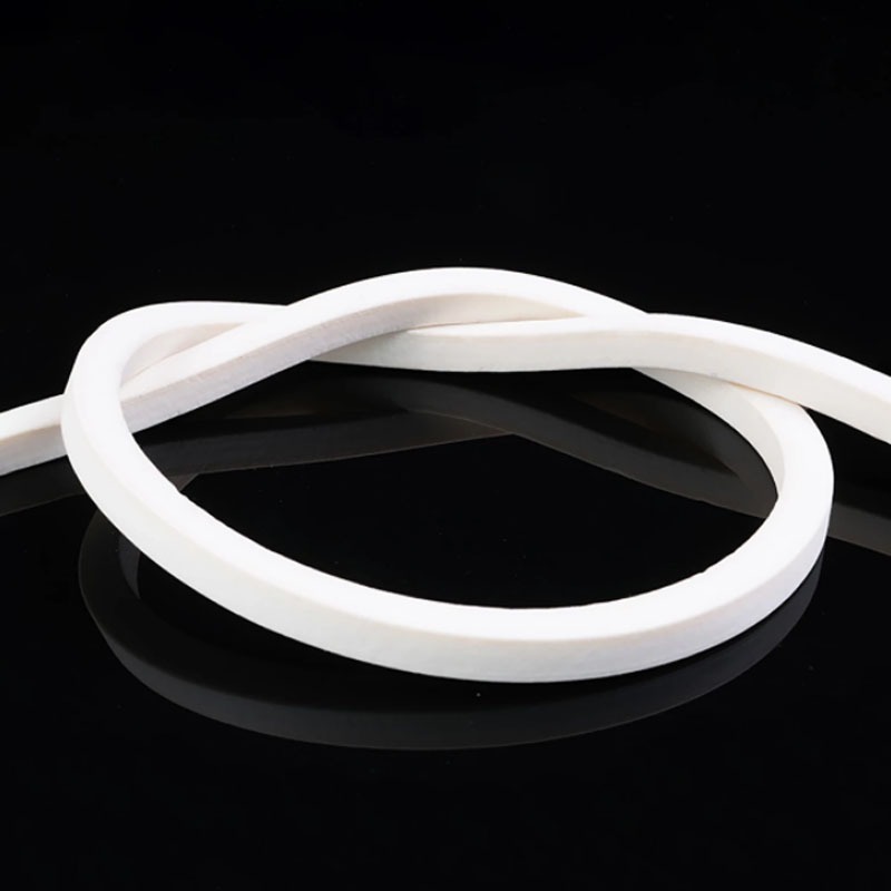 1 Mét Trắng Vuông Bọt Biển Dải Silicon Bọt Cao Su Cửa Windows Gioăng Viền Seal 4x4mm-15x20mm