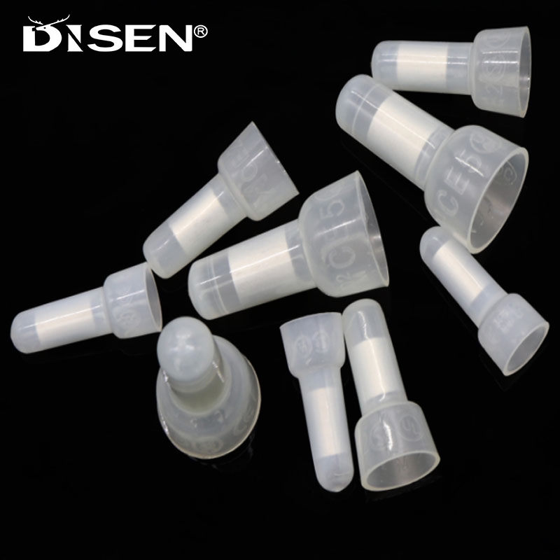 5 / 10 / 20 Chiếc CE1 CE2 CE5 CE8 Đóng Đầu Uốn Mũ Dây Điện Cáp Thiết Bị Đầu Cuối Bộ Kết Nối AWG 10-12 16-14 22-16
