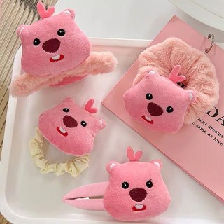 1 Kẹp Tóc Hình Thỏ Cà Rốt Bằng Nhung Dễ Thương Xinh Xắn Cho Nữ Hair Clip【LittleStar6】