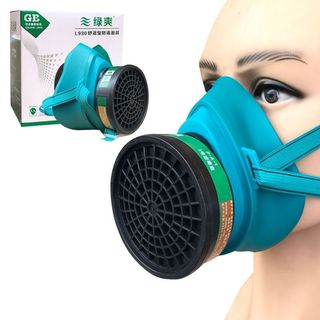 Loại lọc Mặt nạ chống bụi Mặt nạ phun sơn Mặt nạ bảo vệ Thích hợp để trang trí Thuốc trừ sâu Sơn hóa học Phát hành mùi