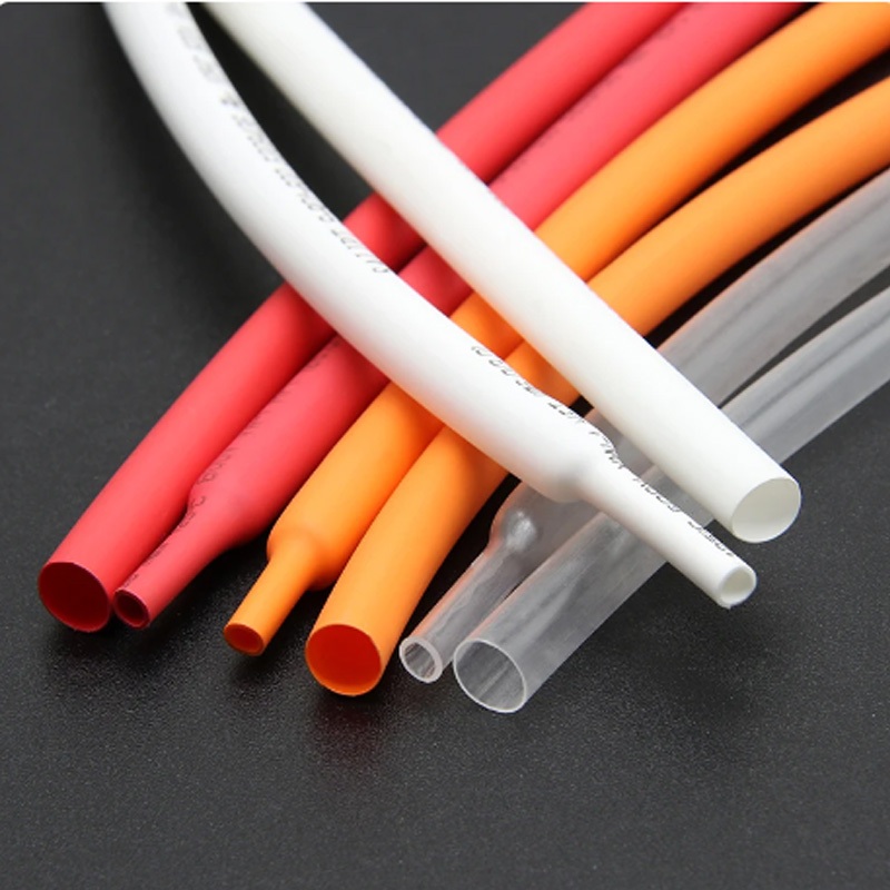 Dia 6-18mm Polyolefin Thu Nhỏ Các Loại Ống Co Nhiệt Dây Cáp Cách Nhiệt Ống Tay 2: 1