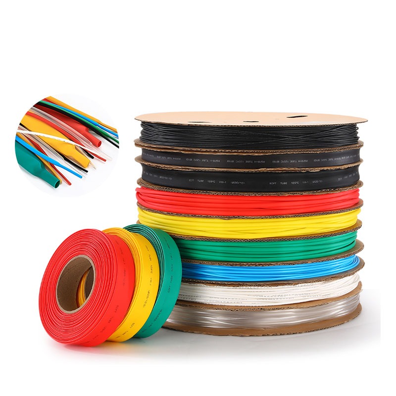Dia 6-18mm Polyolefin Thu Nhỏ Các Loại Ống Co Nhiệt Dây Cáp Cách Nhiệt Ống Tay 2: 1