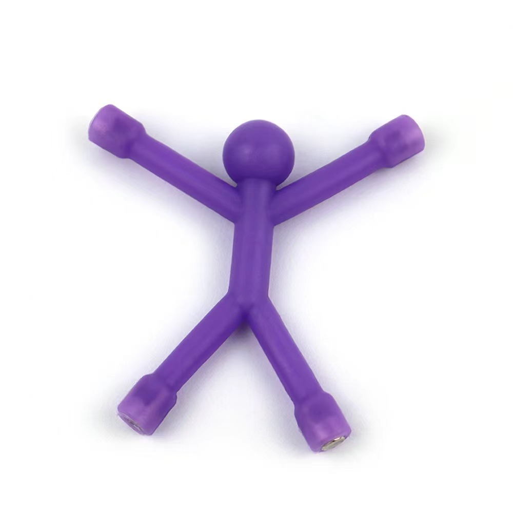 2024new Dễ Thương Từ Xếp Hình Đồ Chơi Nam Châm Người Sáng Tạo Đa Năng Cậu Bé Màu Stickman