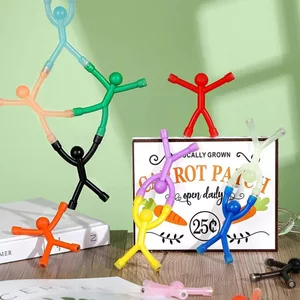 2024new Dễ Thương Từ Xếp Hình Đồ Chơi Nam Châm Người Sáng Tạo Đa Năng Cậu Bé Màu Stickman