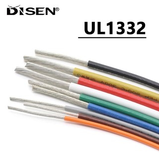 1 / 2 / 5 Mét UL1332 Dây PTFE 28 / 26 / 24 / 22 / 20 / 18 / 16 / 14 / 12 AWG FEP Cáp Điện Tử Nhiệt Độ Cao Cách Nhiệt Đồng Đóng Hộp Cho Máy In 3D