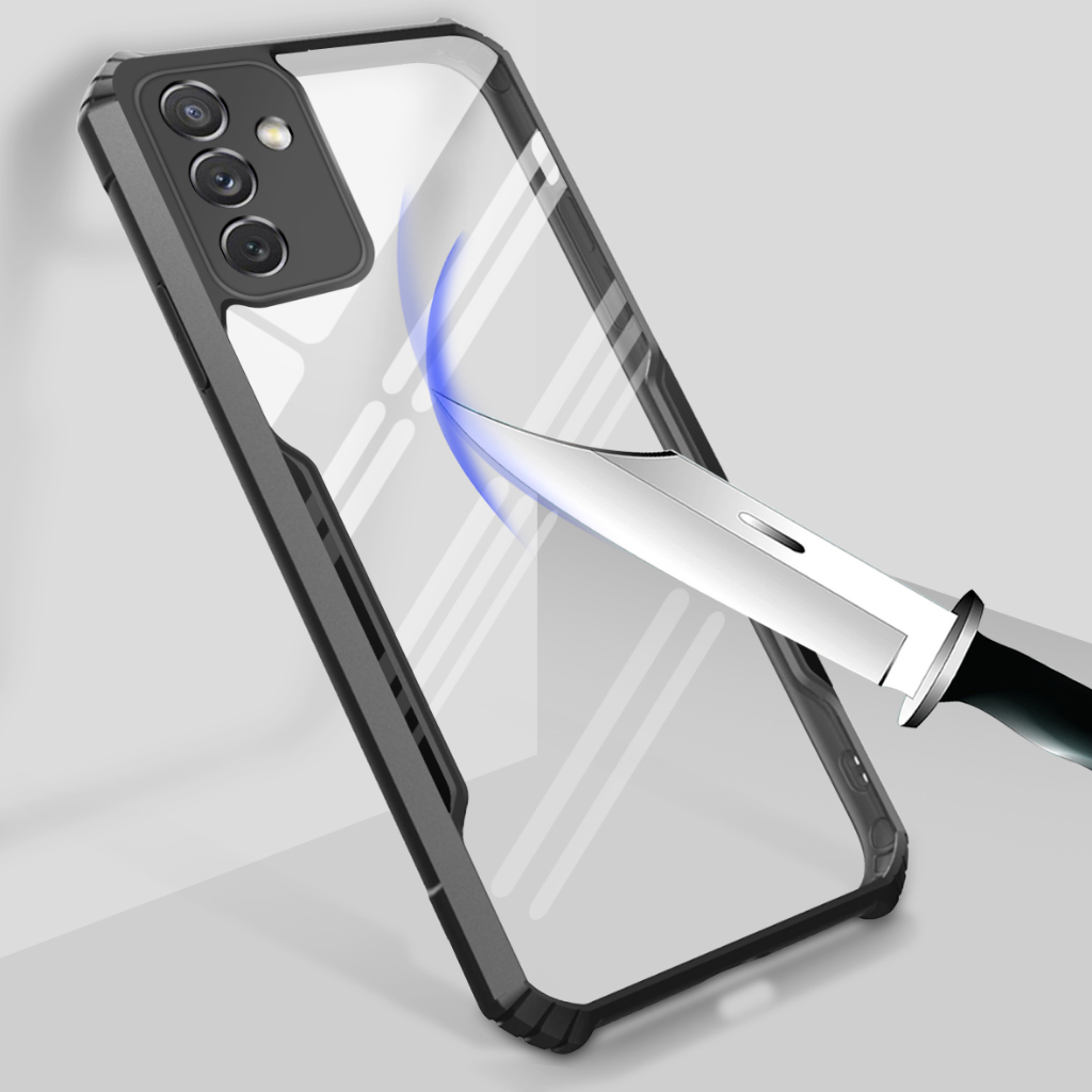 Ốp lưng trong suốt chống sốc Samsung Galaxy M55 M54 M53 M52 M51 M31 M30S M21 M23 M13 M14 5G 4G Vỏ Acrylic trong suốt