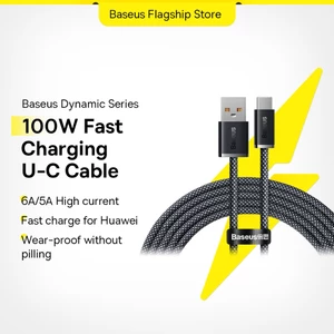 Cáp sạc nhanh Baseus 100W USB Type-C cho Huawei Xiaomi Mi 10 (6A)